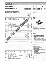 DataSheet IXFN200N07 pdf